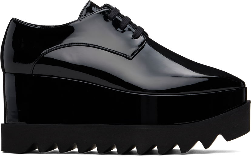 Tenisice i cipele Stella McCartney Elyse Monochrome Platform Derbys Crna | 810479AP0AT0