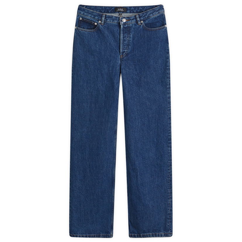 Jeans A.P.C. Elisabeth Straight Jeans, Size 26 Plava | COHTD-F09181-IAL