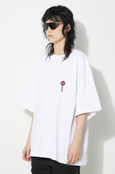 Majica kratkih rukava Fiorucci Fiorucci Lollipop Patch Boxy T-Shirt Bijela | M01FPTSH103CJ01WH03, 3