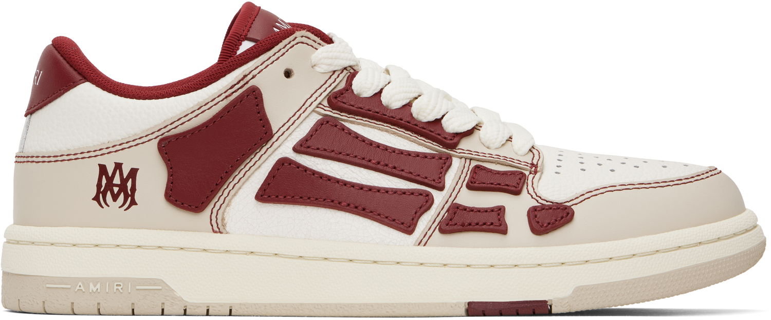Tenisice i cipele AMIRI Varsity Skel-Top Low Crvena | AWFOSR1062, 0