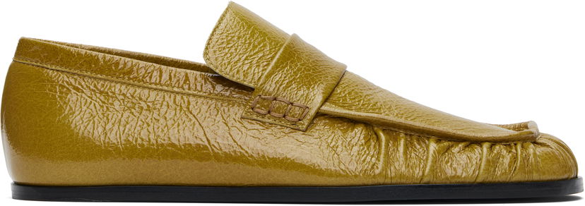 Tenisice i cipele Jil Sander Jil Sander Patent Leather Loafers Žuta | J16WR0022_P8297
