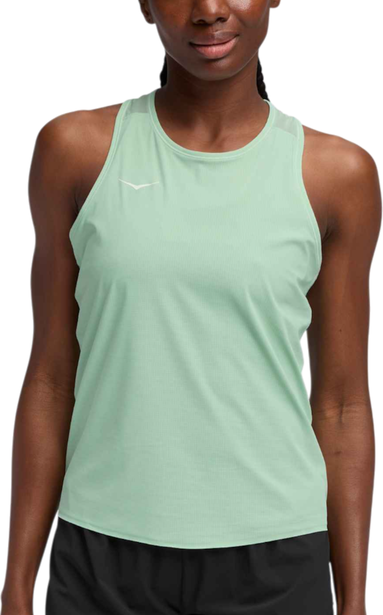 Majica bez rukava Hoka One One Performance Tank Top Airolite Tank 2.0 Zelena | 1175773-jade