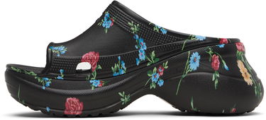Tenisice i cipele Balenciaga Balenciaga Crocs Edition Floral Pool Slides Crna | 677389W1S8G, 2
