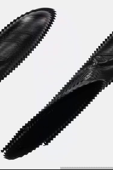 Tenisice i cipele Maison Margiela MM6 Maison Margiela Ribbed Leather Boots Crna | SH3WU0015.P7431.T8013, 3