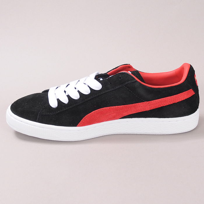 Tenisice i cipele Puma Suede Archive Eco black / ribbon red / gold foil Crna | 352421 19, 1