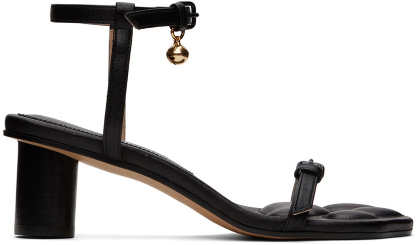 Njega cipela JW Anderson JW Anderson Kitten Paw Heeled Sandals Crna | ANW42034A