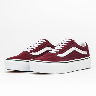 Tenisice i cipele Vans Platform Old Skool Tamnocrvena | VN0A3B3U5U71, 1