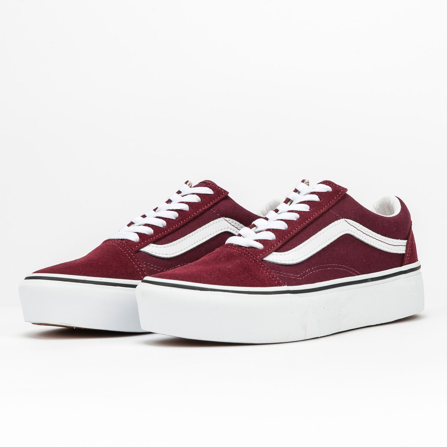 Tenisice i cipele Vans Platform Old Skool Tamnocrvena | VN0A3B3U5U71, 1