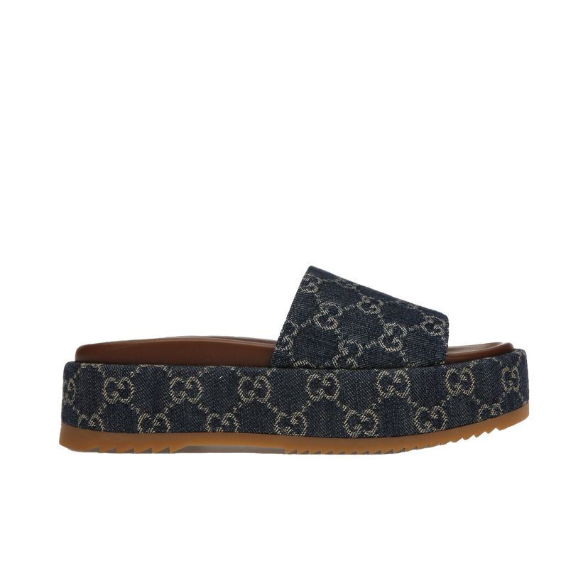 Tenisice i cipele Gucci Angelina Platform 55 mm Sandal Crna | ‎623212 2KQ00 4402