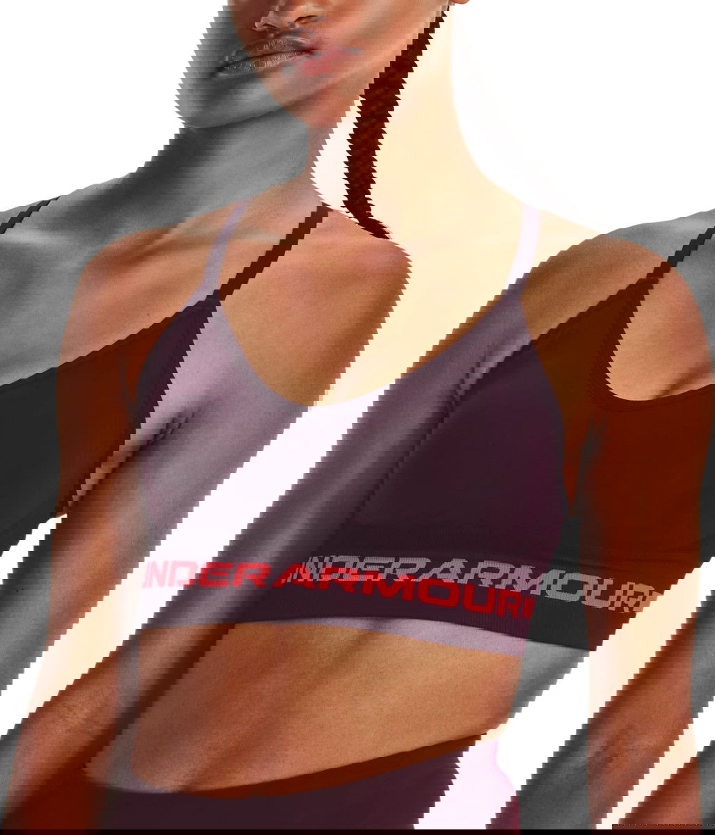 Grudnjak Under Armour Seamless Low Long Bra Crna | 1357719-600, 0