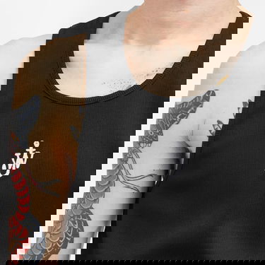 Majica bez rukava JW Anderson Rib Anchor Embroidery Vest Crna | JO0246-PG1512-999, 5