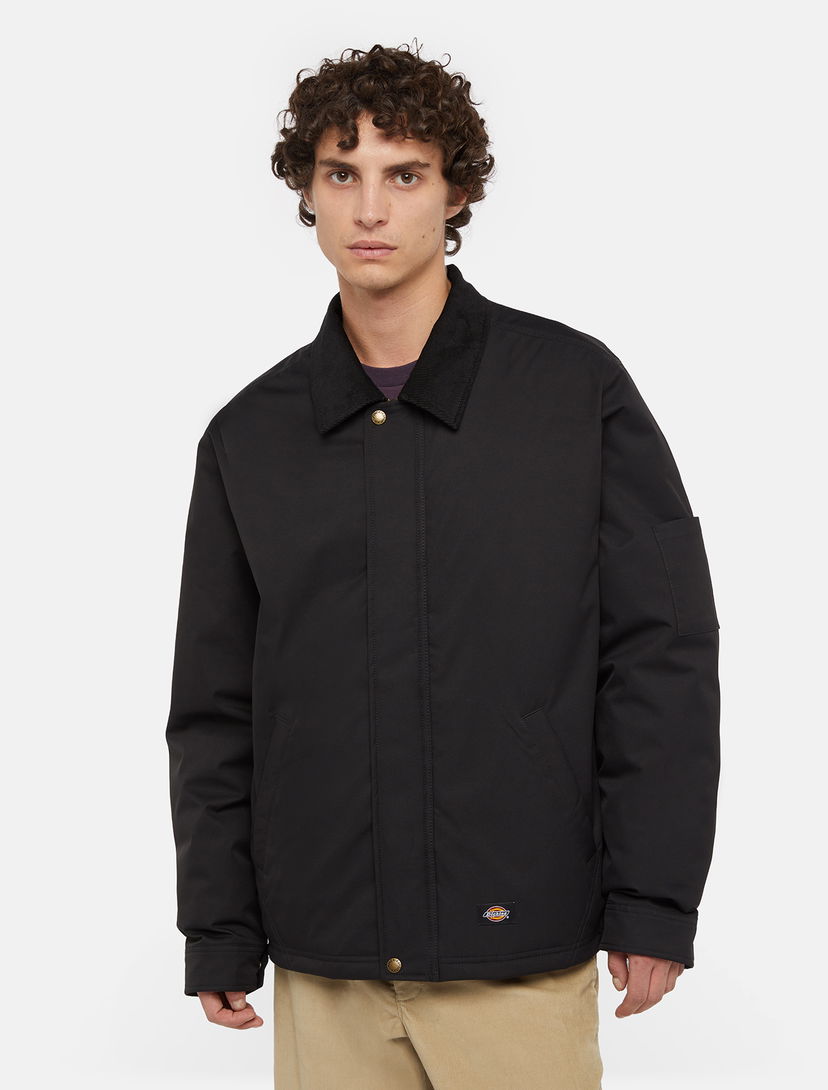 Jakna Dickies Plains Jacket Man Black Size XL Crna | 0A864X