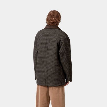 Kaputi Carhartt WIP Lowis Chore Coat Houndstooth Višebojno | I035344_9, 1