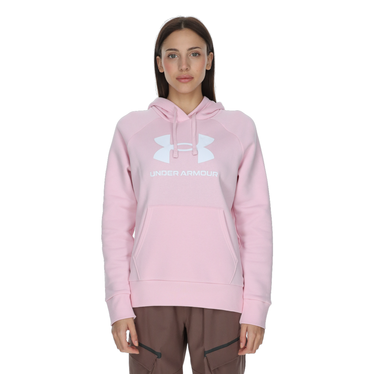 Dukserice Under Armour Rival Fleece Big Logo Hoodie Ružičasta | 1379501-647, 0