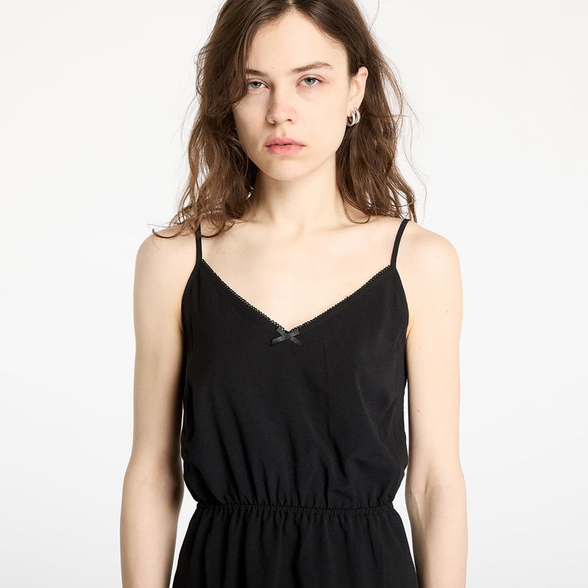 Haljina Tommy Hilfiger Tommy Jeans Essential Strap Dress Crna | DW0DW20613 BDS