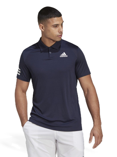 Polo majica adidas Originals Tennis Club 3-Stripes Tamnoplava | H34701