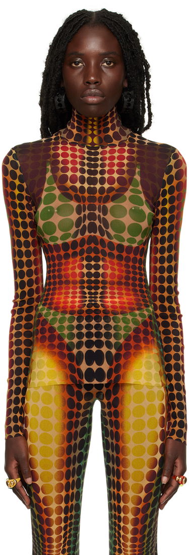 Džemper Jean Paul Gaultier Gaultier Dots Print Turtleneck Top Višebojno | 22/09-U-TO049-T521, 0