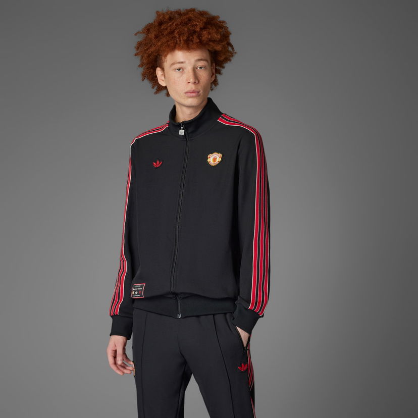 Trenerka adidas Performance Manchester United Terrace Icons Track Jacket Crna | JF0358