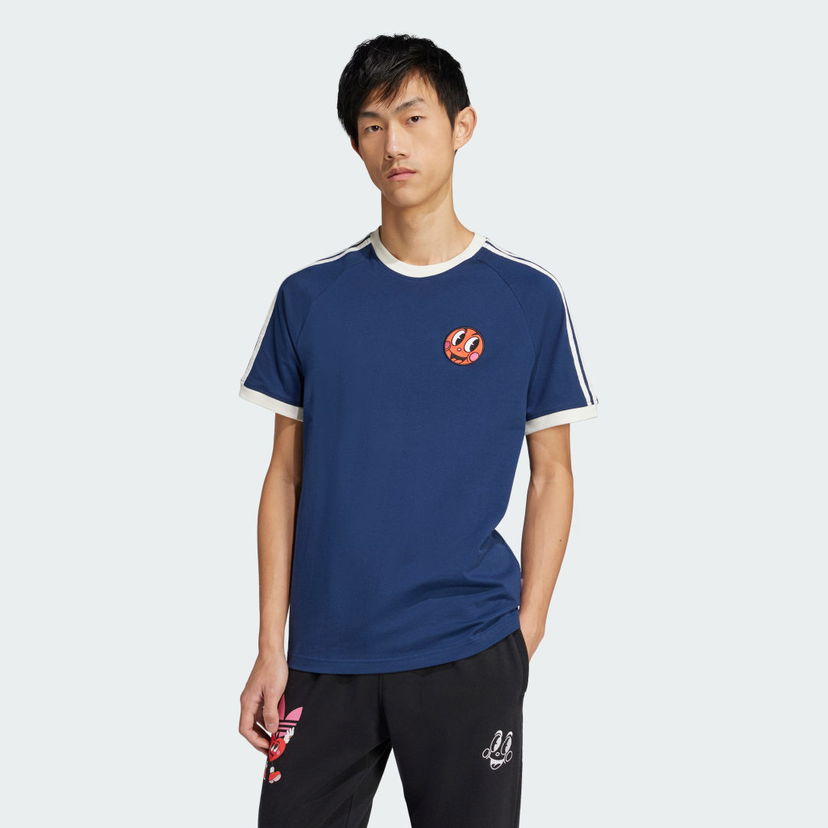 Majica kratkih rukava adidas Originals adidas Originals Graphic T-Shirt Plava | JP0984