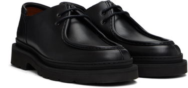 Odjeća MAISON KITSUNÉ Maison Kitsuné Lace Up Derbys Crna | OM04103LR0005, 3