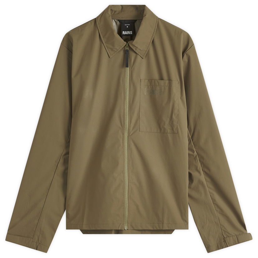 Vjetrovka Rains Mito Overshirt Zelena | 19730-105