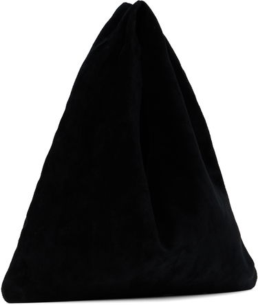 Ručna torbica The Row The Row Small Bindle Suede Tote Crna | W1682-L613, 1