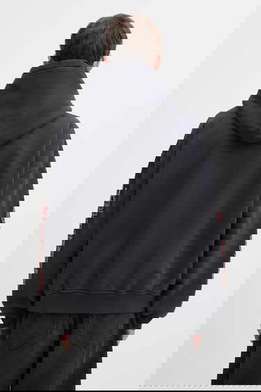 Dukserice Rhude Cotton Graphic Hooded Sweatshirt Mesa Arizona Stallion Crna | RHFW25HO04012, 2