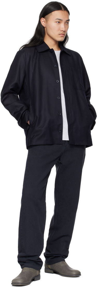 Košulja A.P.C. Button-Up Regular-Fit Overshirt Plava | LYAAV-H02991, 3