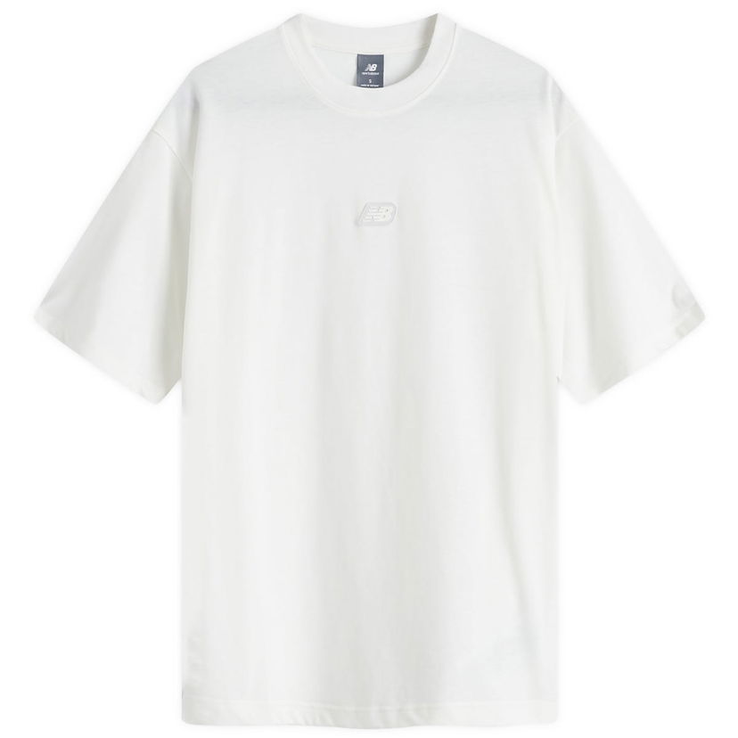 Majica kratkih rukava New Balance Women's Hoops On Court T-Shirt Bijela | MT44586-SST