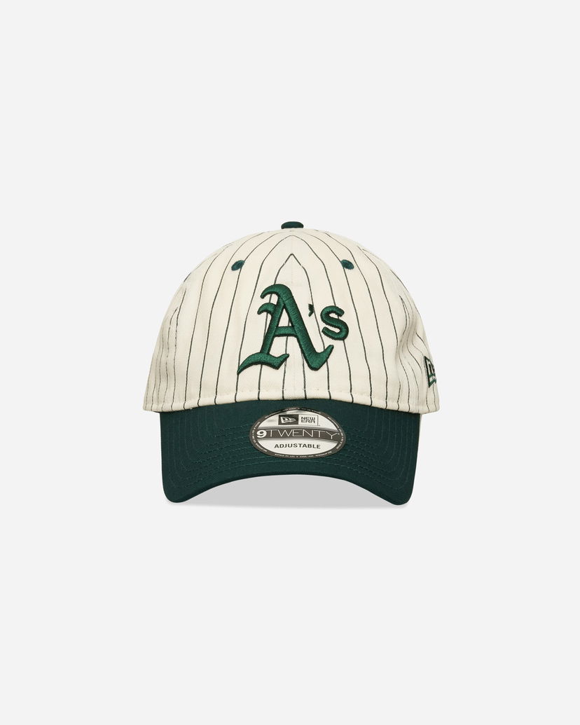 Kapa New Era Oakland Athletics Pinstripe Adjustable Cap Bijela | IH36 301