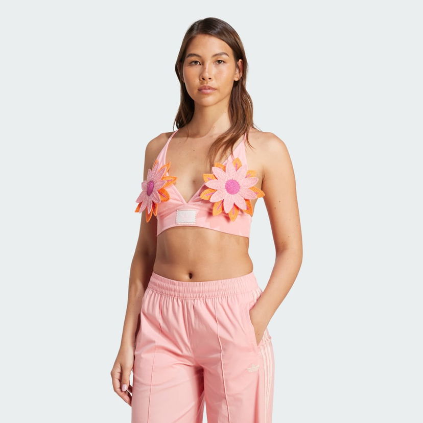 Grudnjak adidas Originals adidas Originals Summer Glow Bra Ružičasta | KC0761