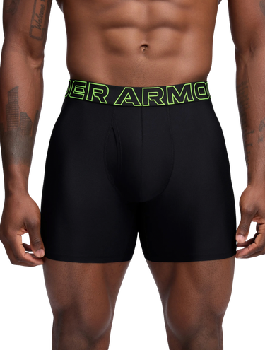 Bokserice Under Armour Performance Tech Mesh 6-Inch 3-Pack Boxer Briefs Crna | 1383884-005, 3