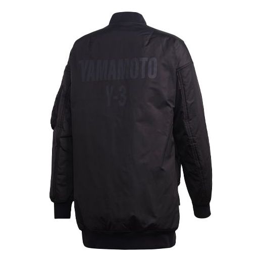 Bomber jakna adidas Originals Y-3 Back Logo Zipper Jacket Crna | GK4366