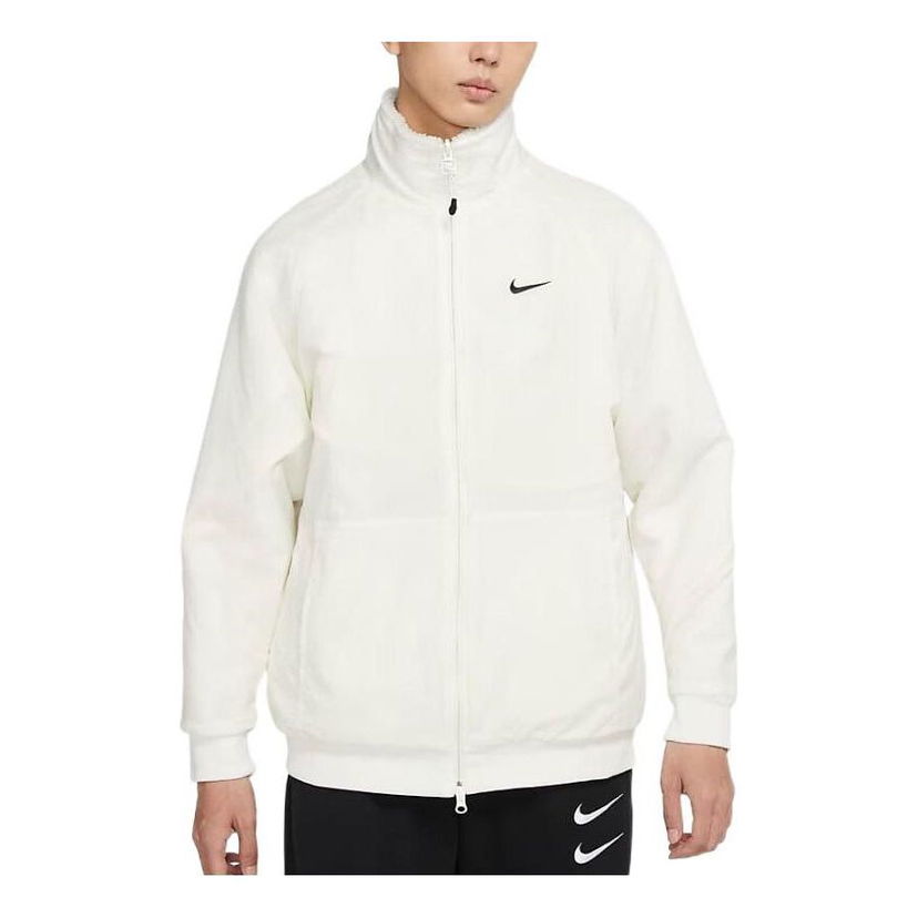 Vjetrovka Nike Swoosh 2-Way Fleece Jacket Bijela | FB1910-133