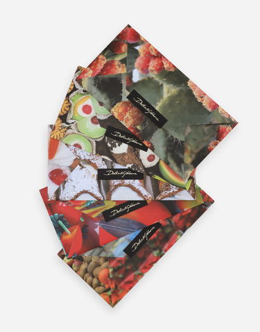 Novčanik Dolce & Gabbana Cactus Print Greeting Cards Set With Envelopes Zelena | TCCS06TCAG1U0008, 2