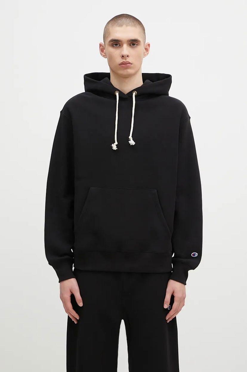 Dukserice Champion Hooded Sweatshirt Crna | 220705