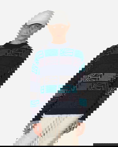 Džemper PACCBET Logo Crewneck Sweater Plava | PACC11N003 2, 1