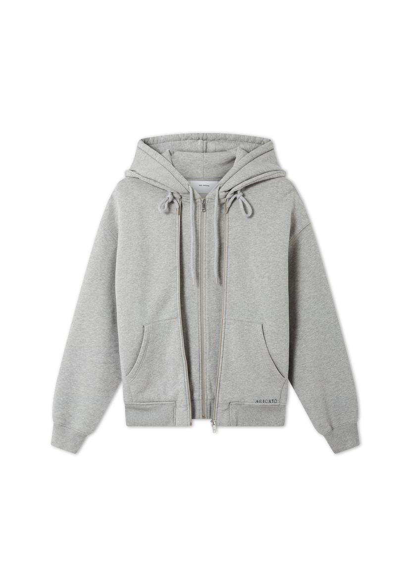 Dukserice AXEL ARIGATO Trey Full-Zip Hoodie Siva | A3432001