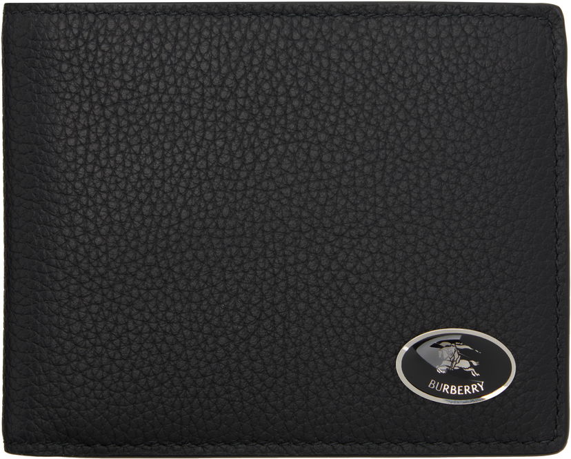 Novčanik Burberry Burberry Knight Stamp Bifold Wallet Crna | 8113095