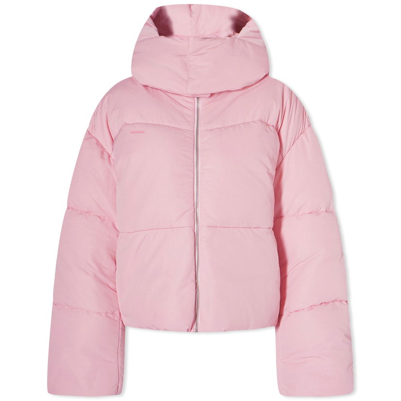 Pernata jakna PANGAIA Pangaia FLWRDWN Recycled Nylon Cropped Puffer Jacket Ružičasta | 100011685013