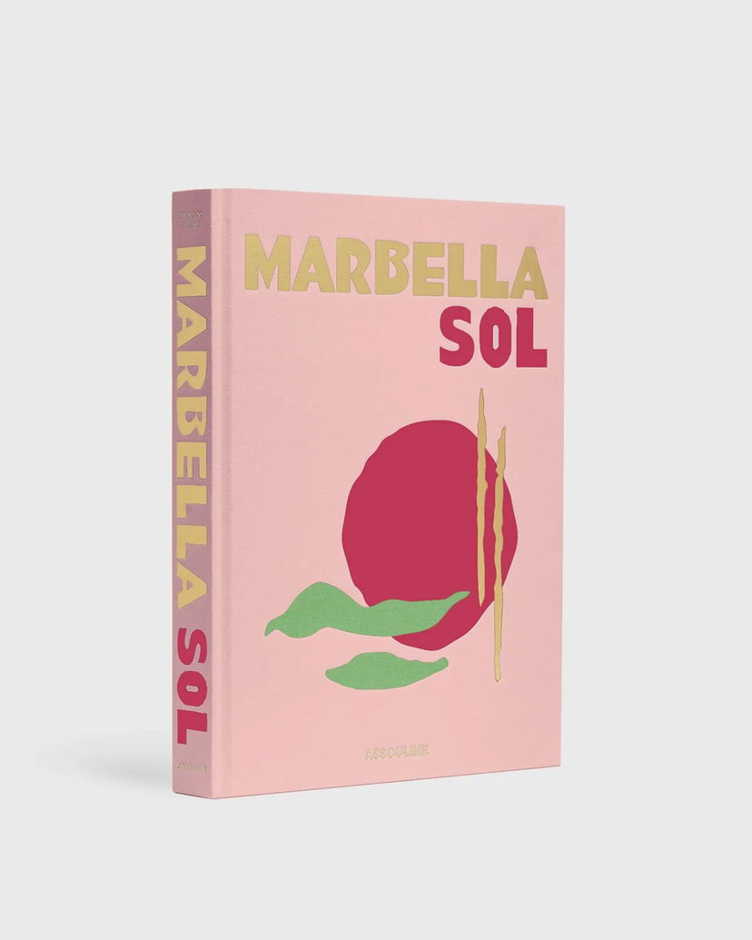 Knjiga i časopis ASSOULINE Marbella Sol Art & Design Book Ružičasta | 9781649803474