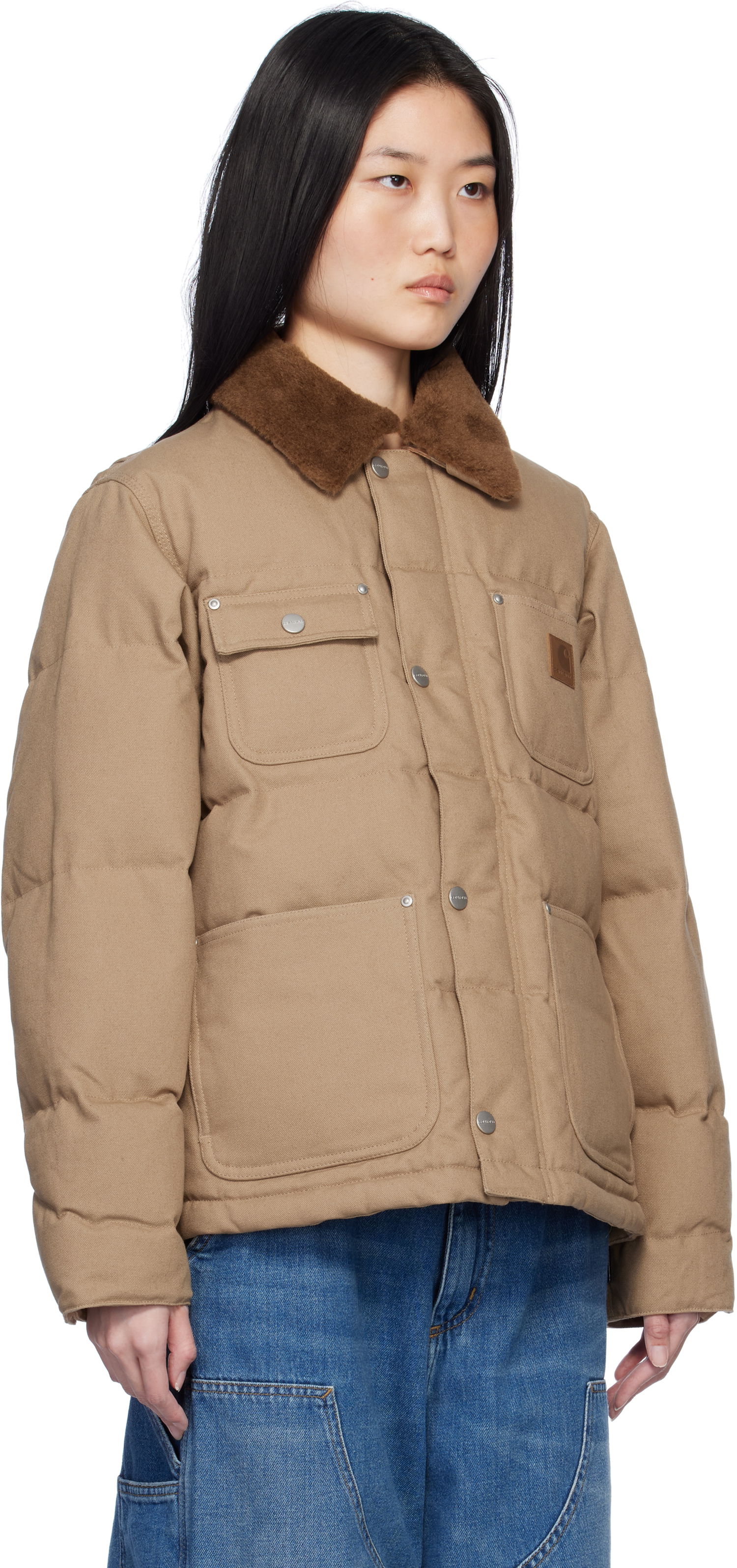 Pernata jakna Carhartt WIP Work In Progress Rayley Insulated Jacket Bež | I033906 2FSXX, 1
