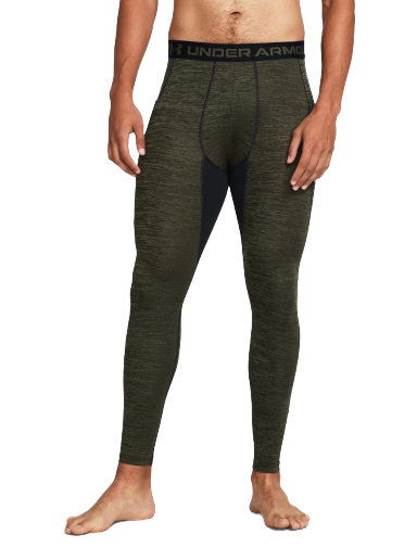 Tajice Under Armour ColdGear® Twist Zelena | 1379821-390