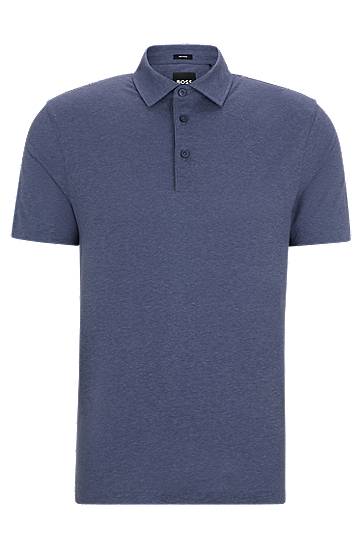 Polo majica BOSS Slim-Fit Polo Shirt Plava | 50518767