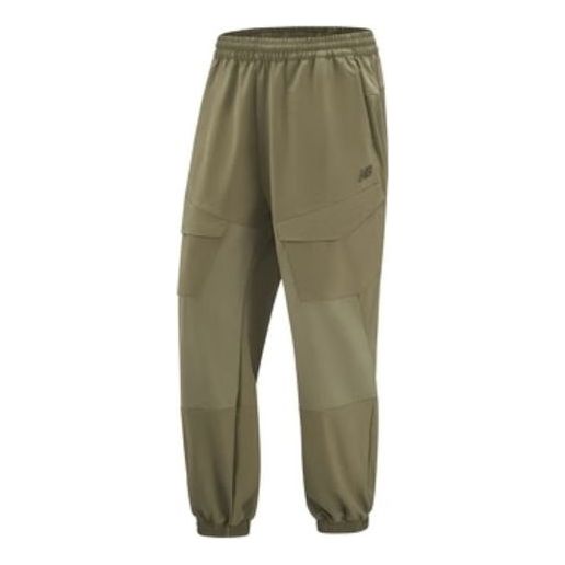 Cargo hlače New Balance Fleece Pants Zelena | 5TD38681-DB