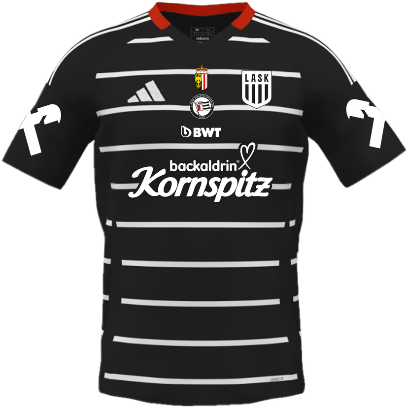 Dres adidas Originals LASK Linz Away Jersey 2024/25 Crna | askip2175s