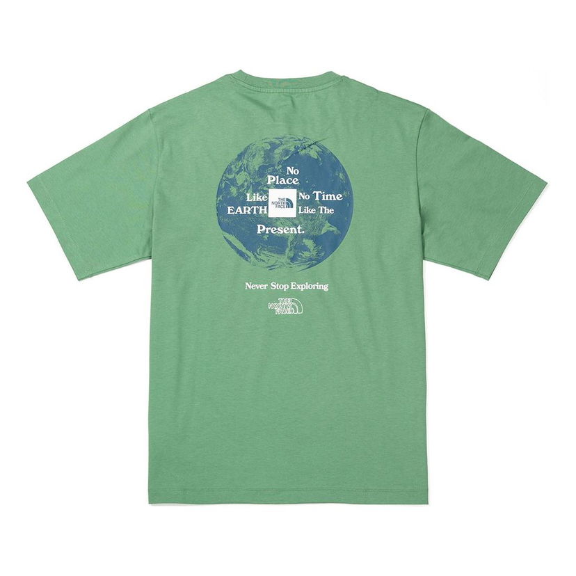 Majica kratkih rukava The North Face Earth Day Graphic T-Shirt Zelena | NF0A81N2-N11