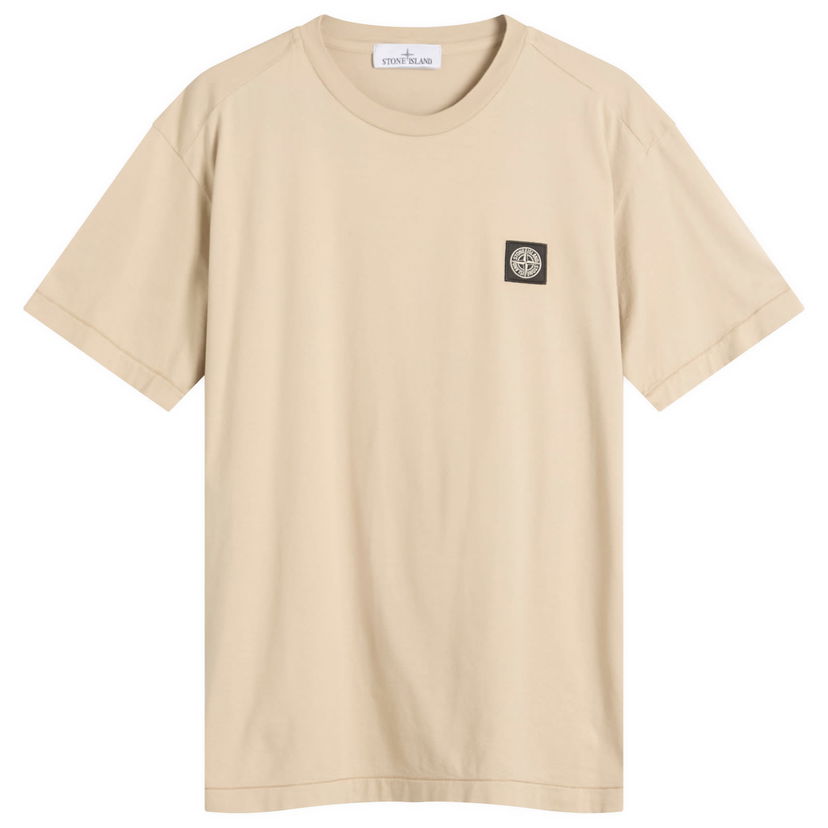 Majica kratkih rukava Stone Island Patch Logo T-Shirt, Size Large Bež | K2S152100027-V009A