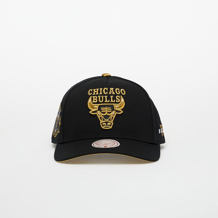 Kapa Mitchell & Ness NBA Bulls Core Vi Pro Snapback Cap Crna | HP12127-CBUBKGD