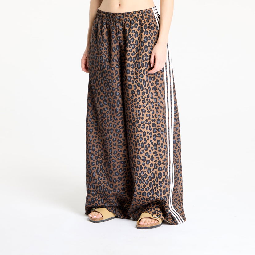 Trenirka adidas Originals adidas Firebird Leopard Oversized Track Pants Smeđa | JW7302